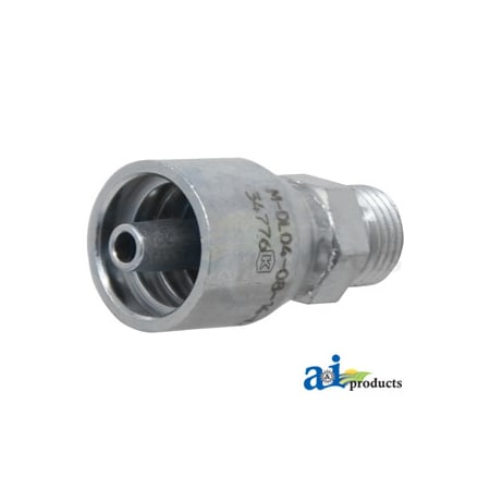 A & I Products Din Light 24 degree Seat Male Rigid 2" x1" x1" A-M-DL04-08-14-K2